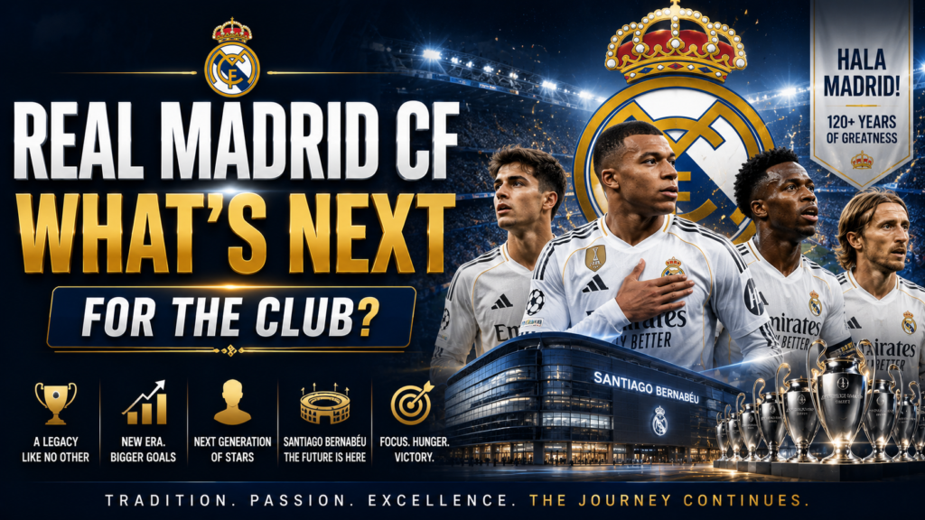 Real Madrid CF What’s Next for the Club?